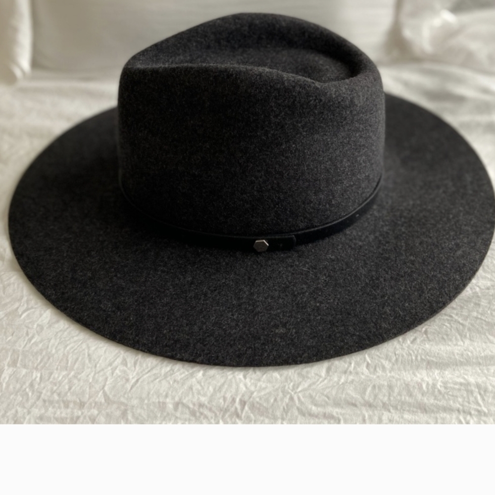 Grace Eleyae Dark Gray Fedora